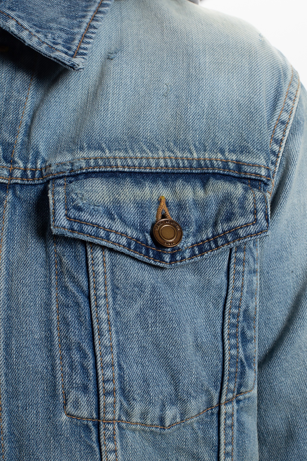 Saint Laurent Denim jacket | Men's Clothing | IetpShops